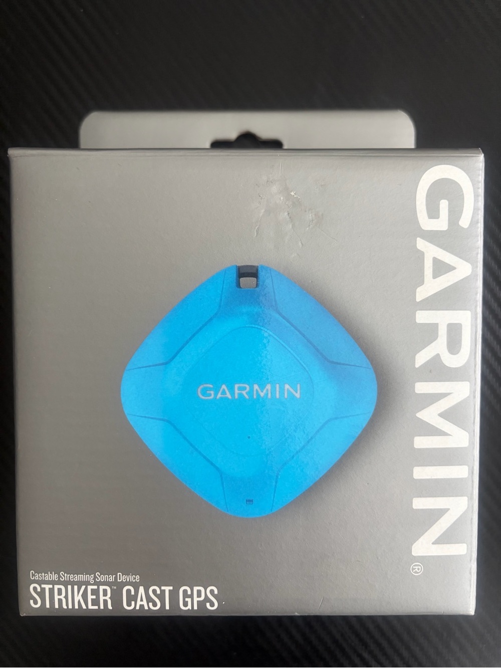 Brand New! Garmin Striker Cast GPS - Bright Blue